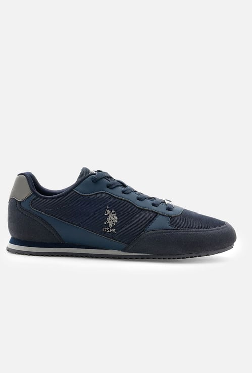 U.S. POLO ASSN. Men Colourblocked Lace-Up Sneakers
