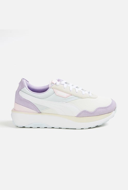 PUMA Cruise Rider Women Colourblocked Lace-Up Sneakers