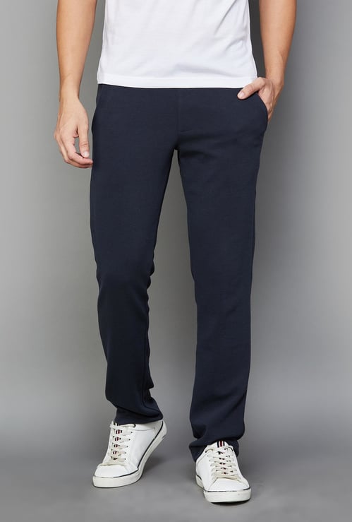 FAHRENHEIT Men Solid Regular Fit Trackpants
