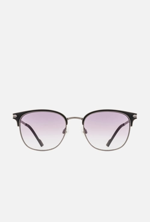 ROYAL ENFIELD Men UV-Protected Clubmaster Sunglasses - RE-20005-C03