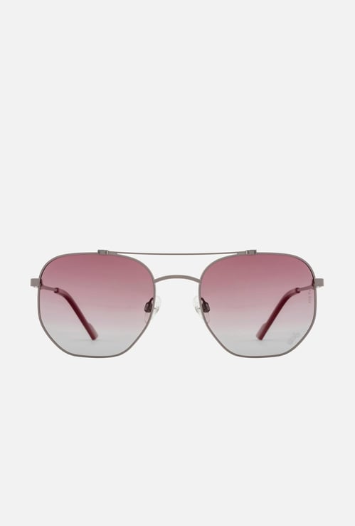 ROYAL ENFIELD Men Polarized Geometric Sunglasses - RE-20010-C01