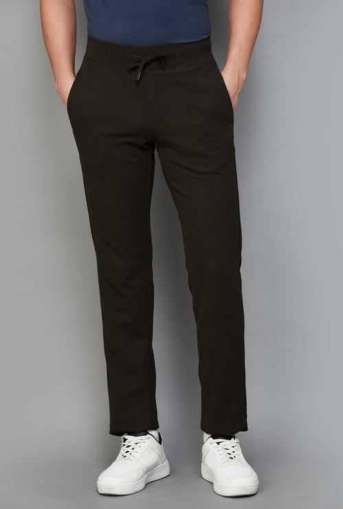 FAHRENHEIT Textured Track Pants