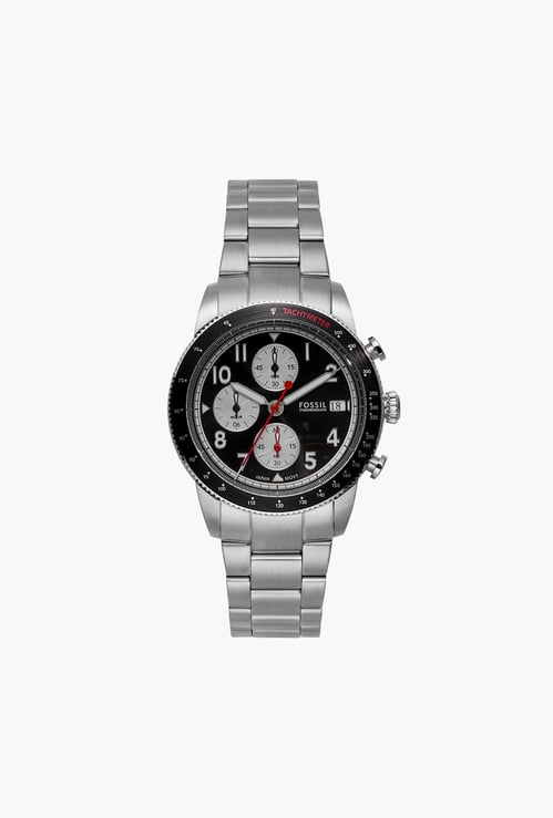 FOSSIL Sport Tourer Men Chronograph Watch with Metal Strap - FS6045I