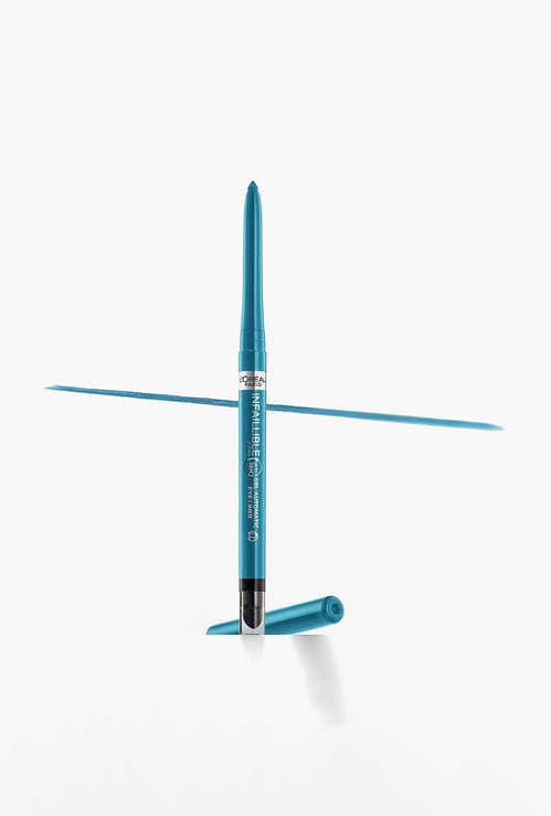 L'OREAL PARIS Infallible Grip Gel Eye Liner - 007 Turquoise - 5 gm