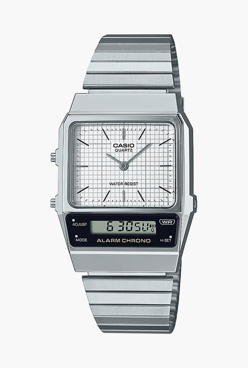 CASIO G-Shock Unisex Analog-Digital Watch with Metal Strap - D281