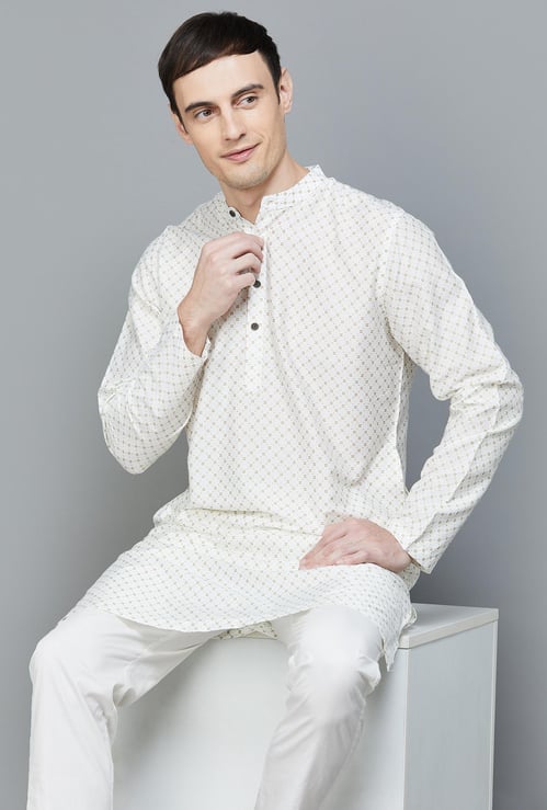 MELANGE Men Printed Kurta