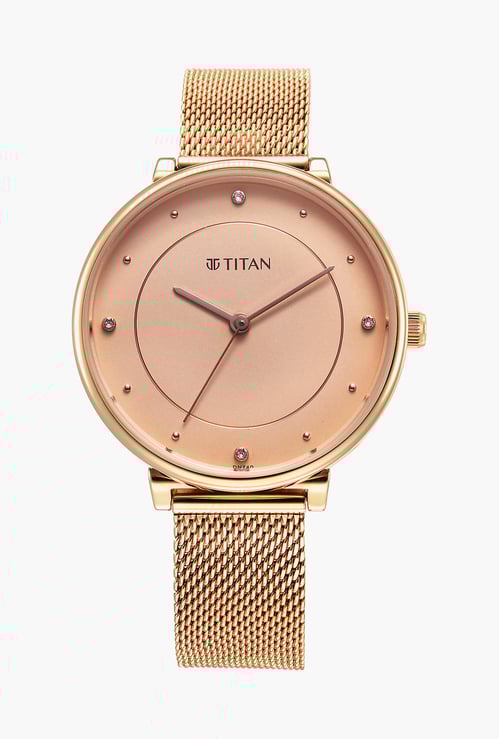 TITAN Women Embellished Analog Watch with Bracelet - 2673WM04F