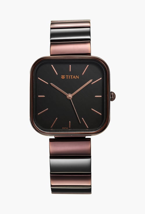 TITAN Women Analog Watch with Bracelet Set - 2715KM01F
