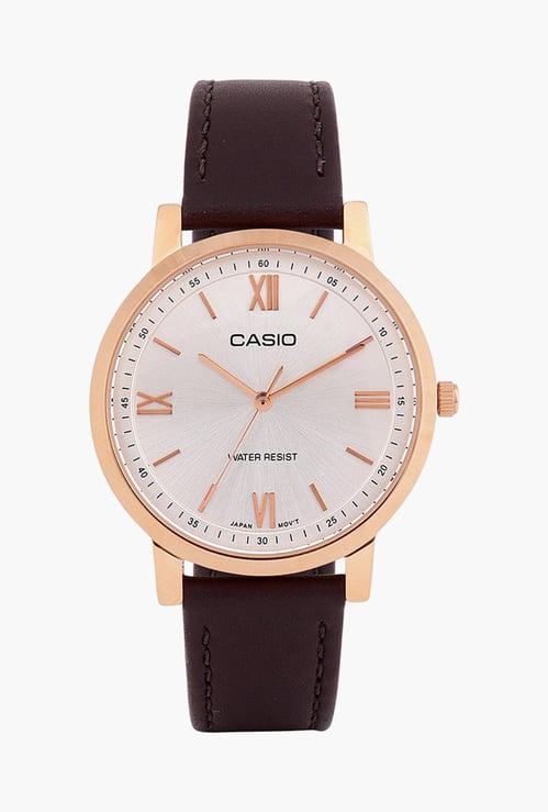 CASIO Enticer Women Analog Watch with Leather Strap - A2163