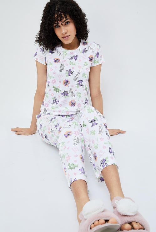 GINGER Women Printed Night Suit