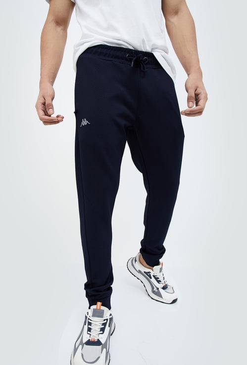 KAPPA Men Textured Active Joggers