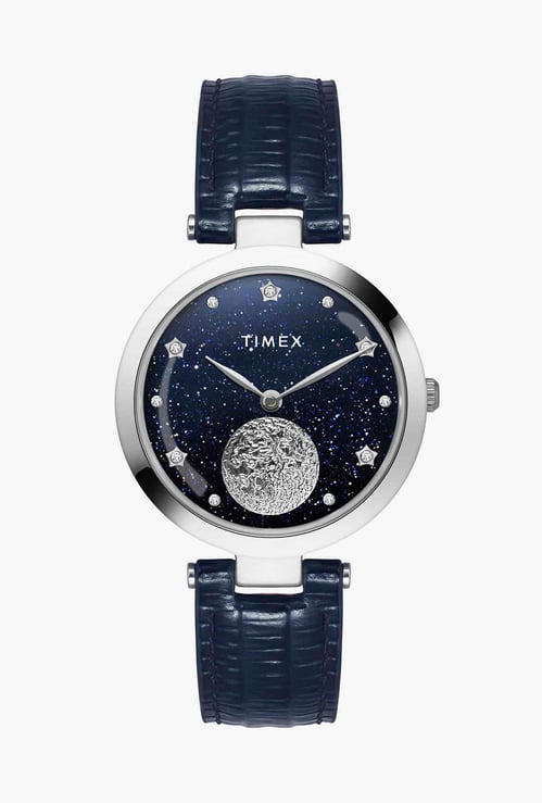 TIMEX Women Leather Strap Analog Watch - TWEL19202