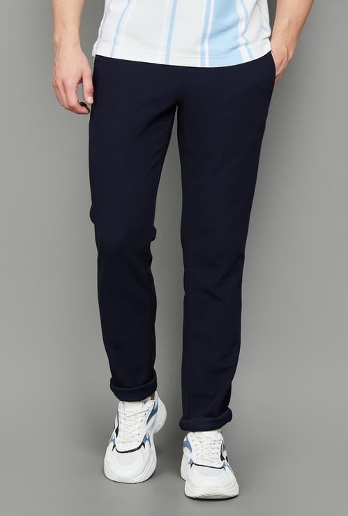 FAHRENHEIT Textured Track Pants