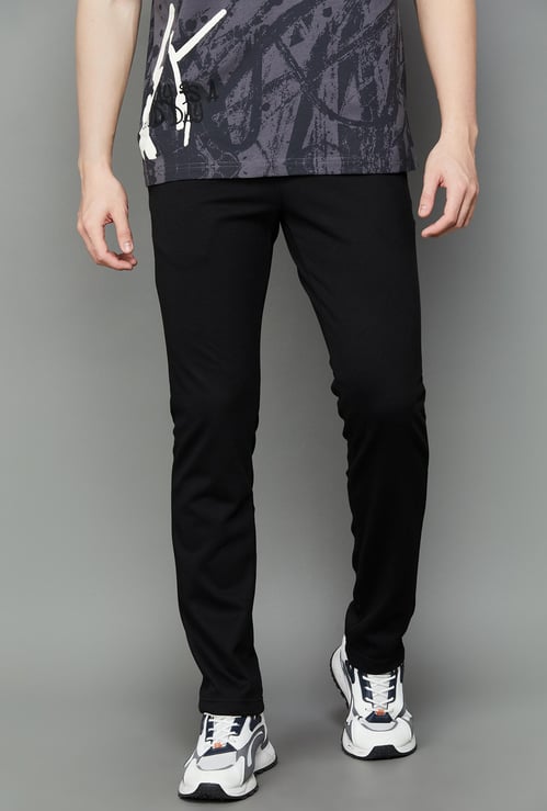 FAHRENHEIT Men Solid Regular Fit Track Pants