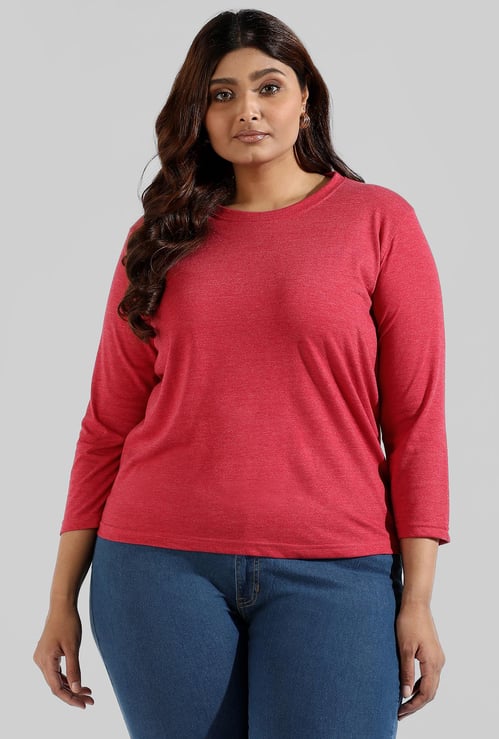 INSTAFAB PLUS Women Solid Knit Top