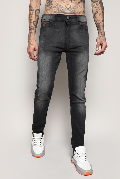 CAMPUS SUTRA Men Stonewashed Regular Fit Jeans