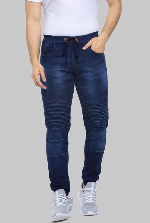 CAMPUS SUTRA Men Dark Washed Jogger Jeans