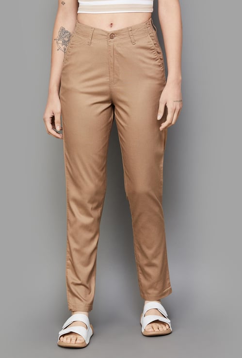 KRAUS Women Regular Fit Casual Trousers