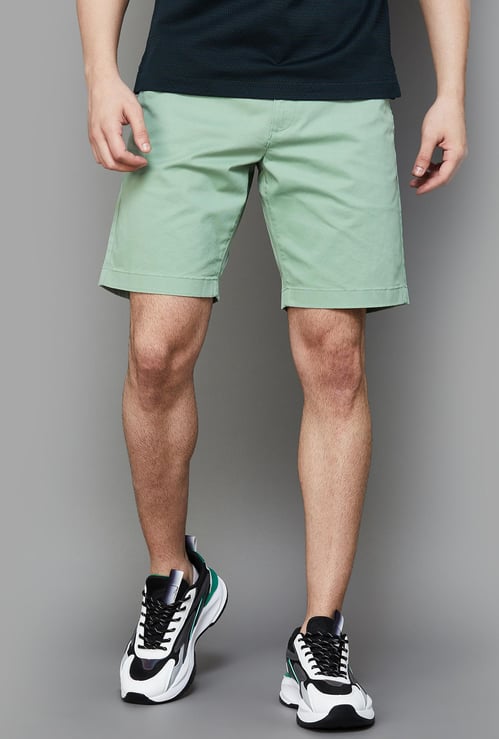U.S. POLO ASSN. Men Solid Slim Fit Shorts