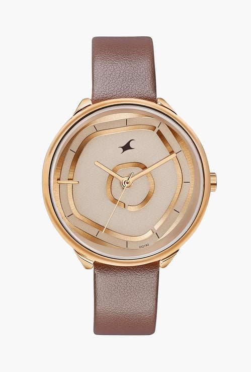FASTRACK Women Leather Strap Analog Watch - 6303WL01