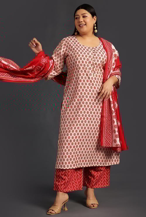 EXTRA LOVE BY LIBAS Women Printed Kurta Set