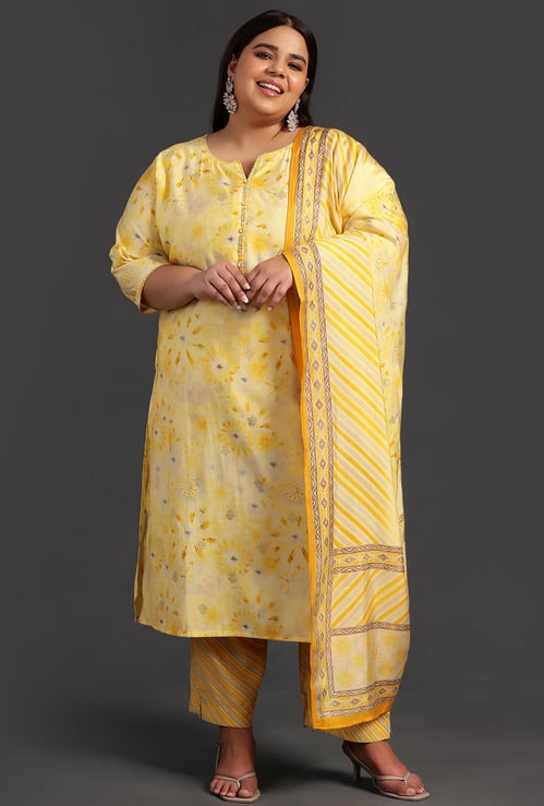 EXTRA LOVE BY LIBAS Women Printed Kurta Set
