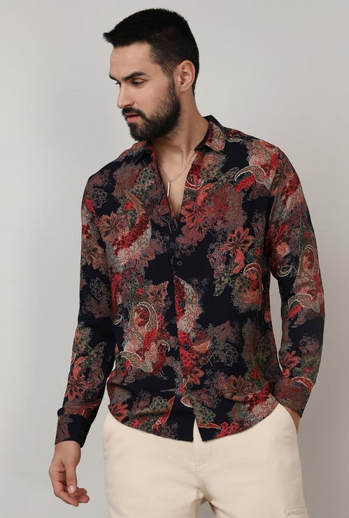 CAMPUS SUTRA Men Printed Regular Fit Casual Shirt