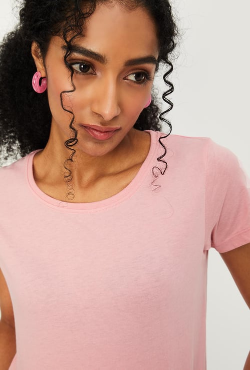 Women Solid T-shirt
