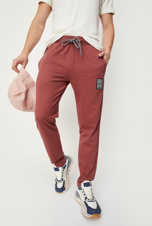 Men Solid Athleisure Track Pants