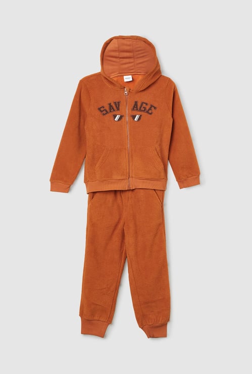 Boys Applique Sleepwear Set