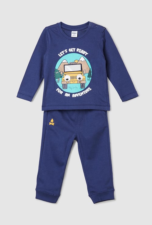 Boys Printed Sleepwear Set