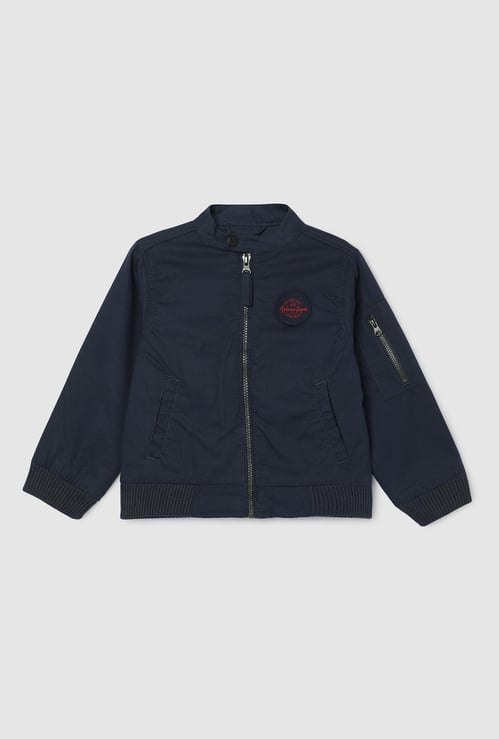 Boys Solid Jacket