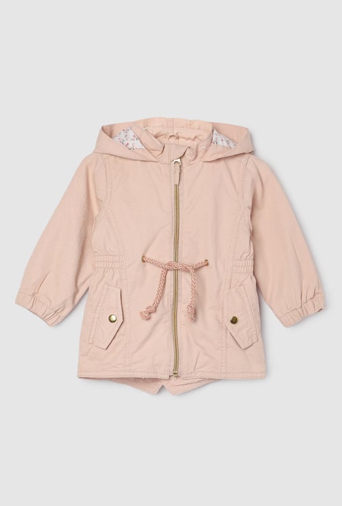 Girls Solid Jacket