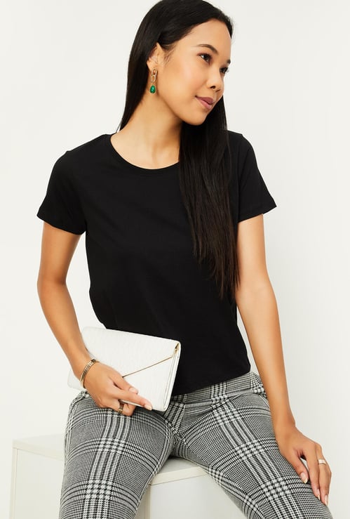 Women Solid T-shirt