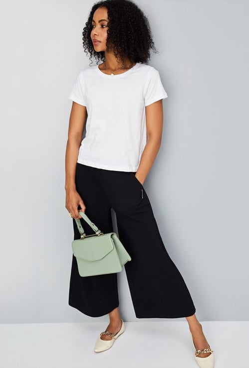 Women Solid T-shirt