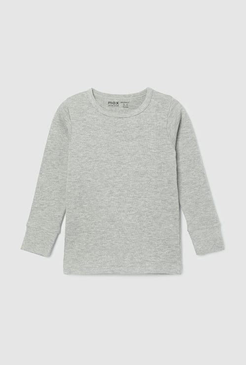 Boys Solid Thermal T-shirt