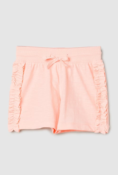 Girls Solid Shorts