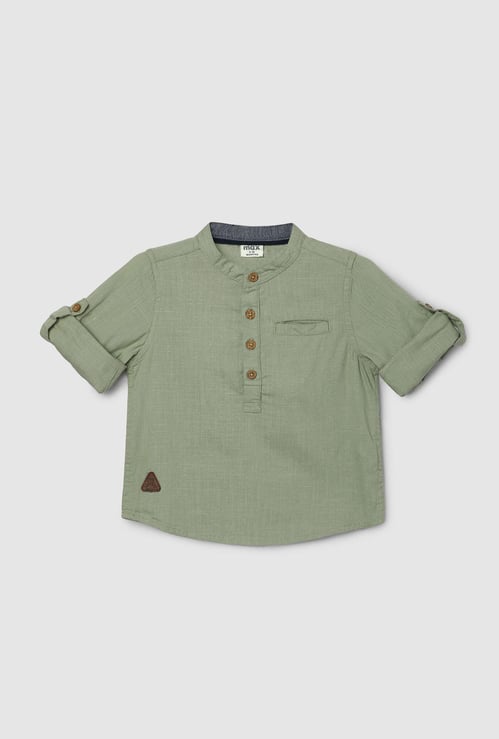 Boys Solid Shirt