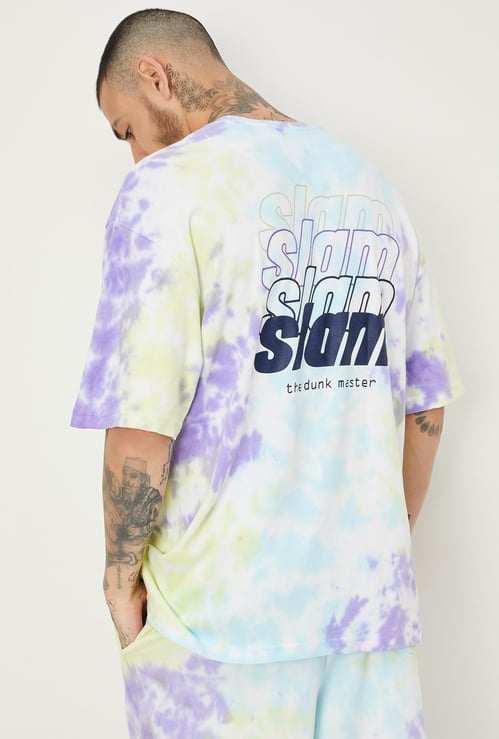 Men Tie & Dye Athleisure T-shirt