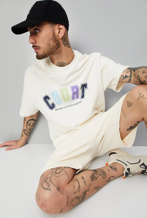 Men Oversized Printed T-shirt