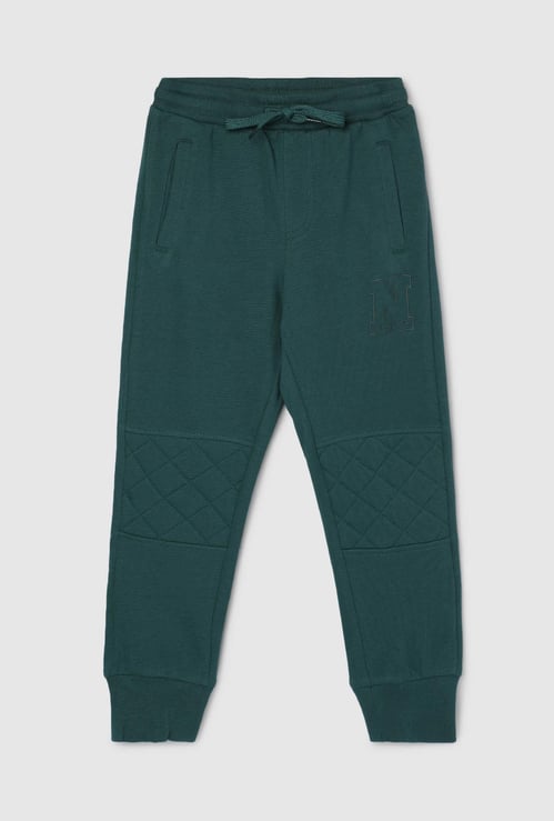 Boys Solid Elasticated Joggers