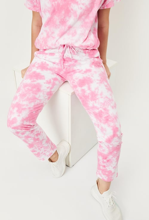 Women Tie & Dye Printed Track Pants