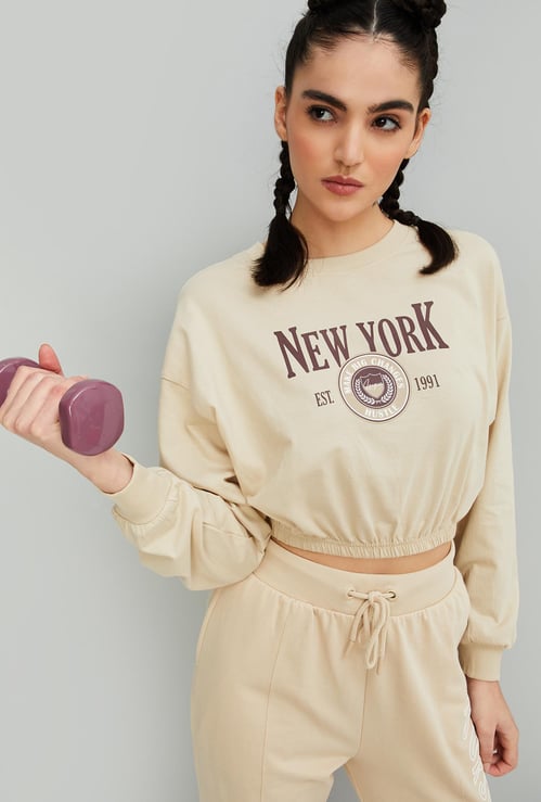 Women Typographic Printed T-shirt