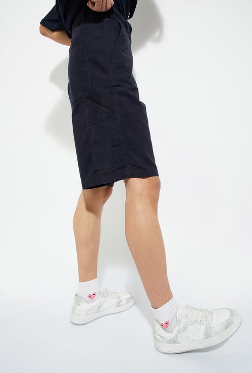 URB_N Men Solid Shorts