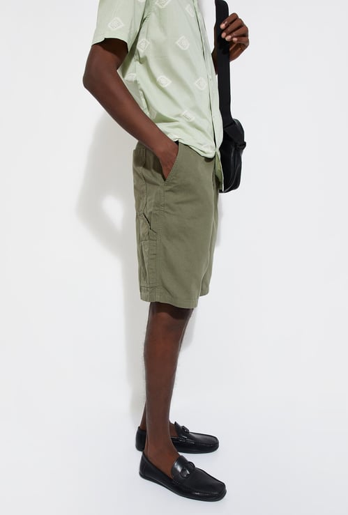 URB_N Men Solid Shorts