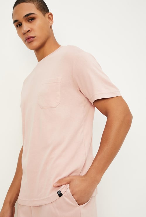 Men Solid Lounge T-shirt