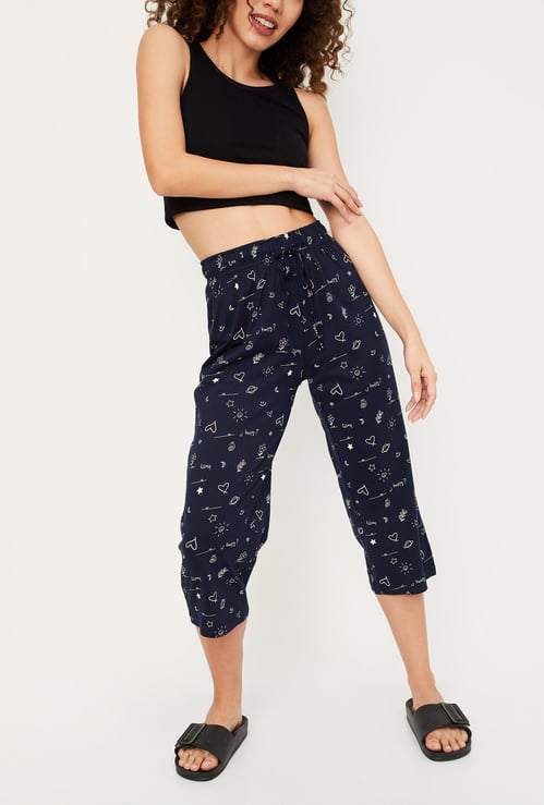 Women Printed Capris