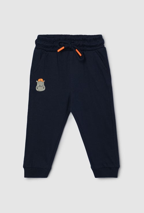 Boys Solid Elasticated Joggers