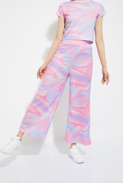 URB_N Women Holographic Trousers