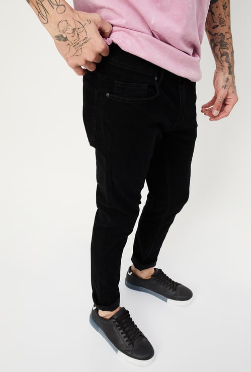 Men Solid Skinny Fit Jeans